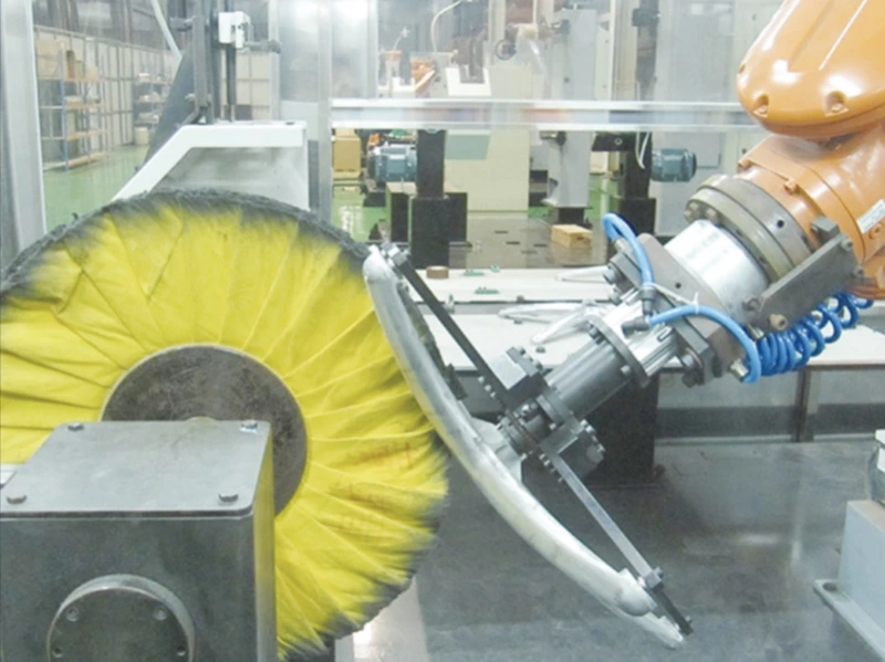 Chair Leg robot polishing machine