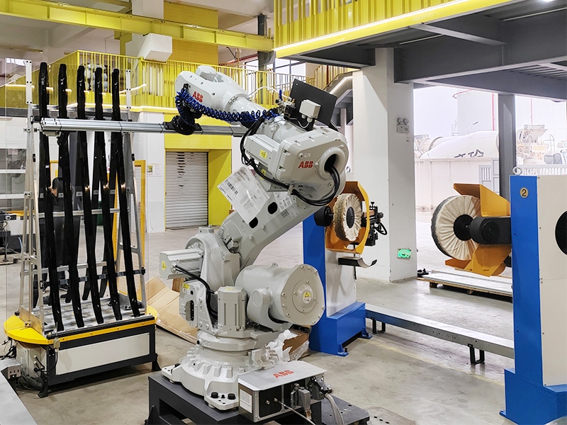 Car Luggage Rack robot Buffing Machine