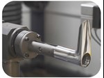 Stainless steel door handle polishing