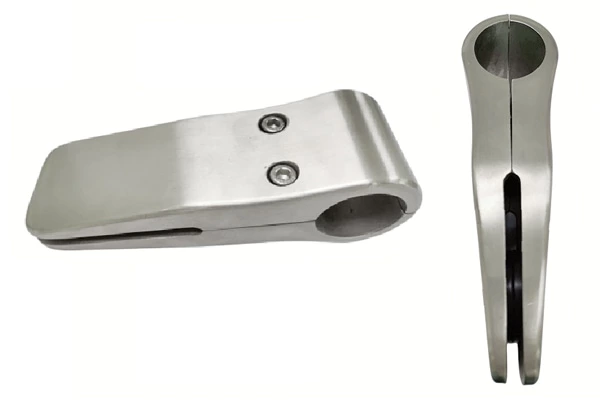 Connector bracket grinding