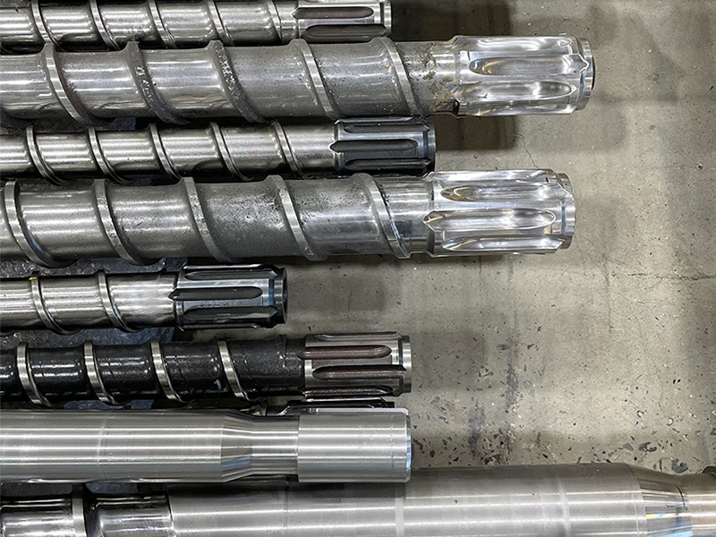 Extruder Screw Robot Buffing Machine
