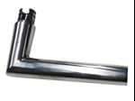 Stainless steel door handle polishing