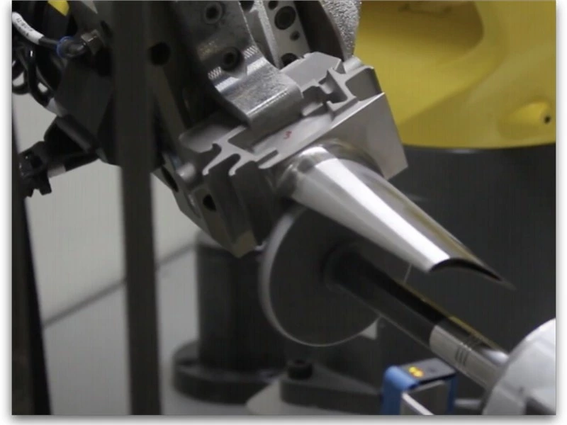 Aerospace Engine Blade Grinding