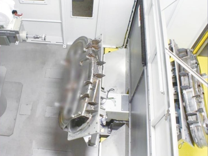 Car chassis grinding