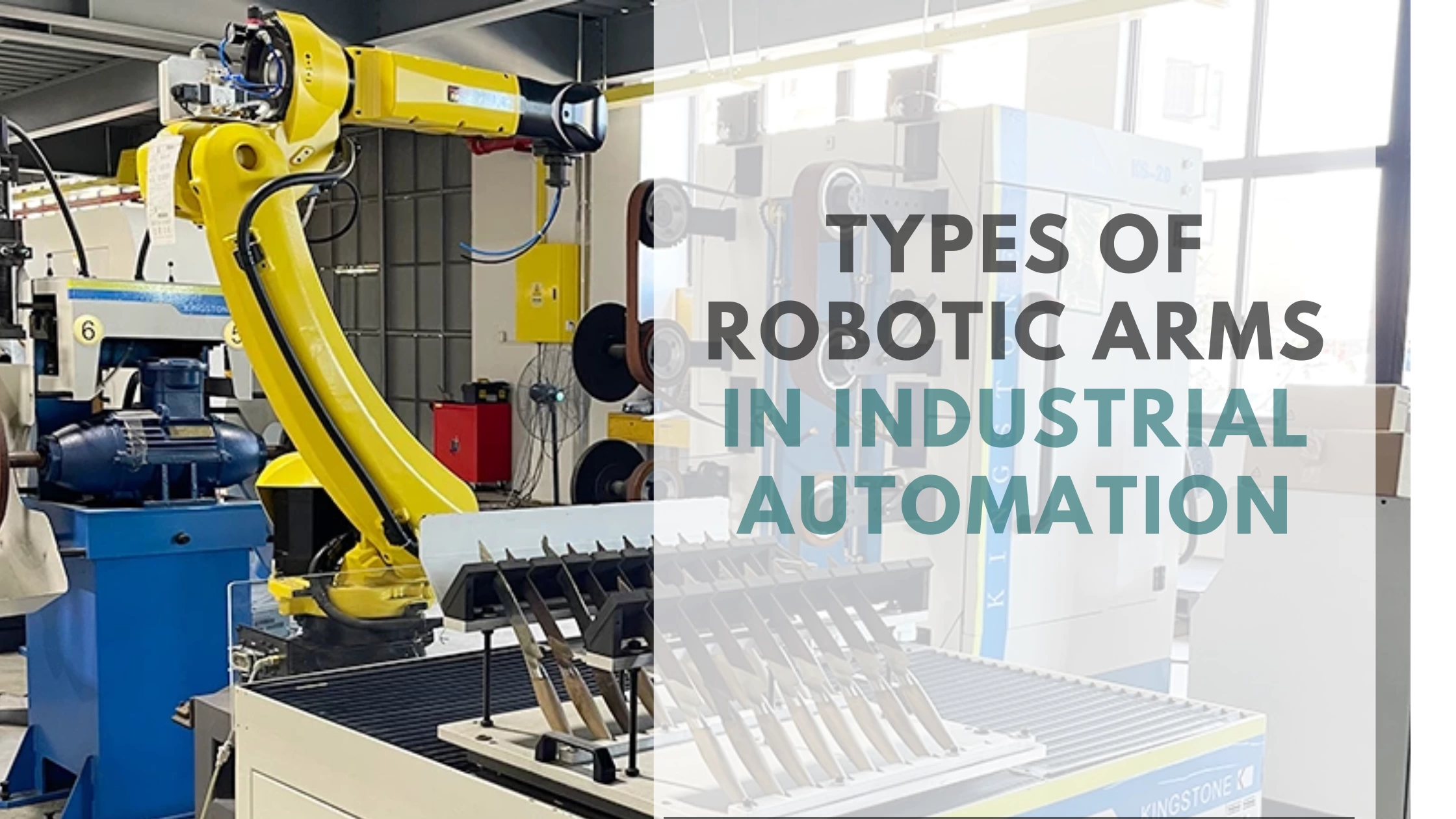 Types of Robotic Arms in Industrial Automation