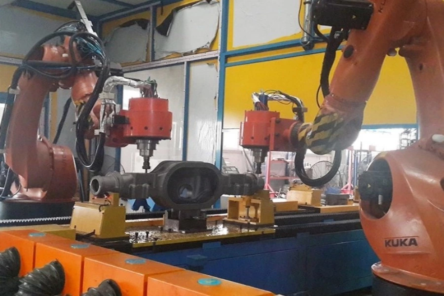 2. Transmission Box Grinding