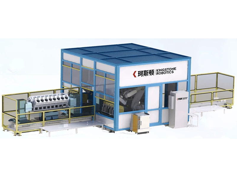 Large Casting Parts Grinding Station