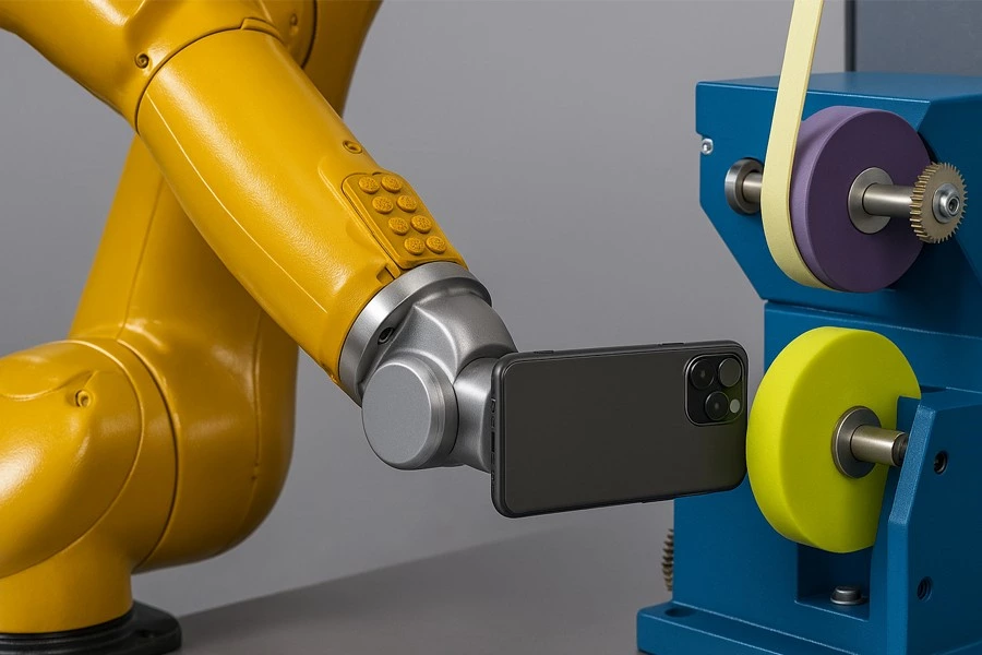 3. Phone Case Polishing