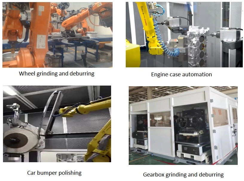 High-precision deburring and surface polishing