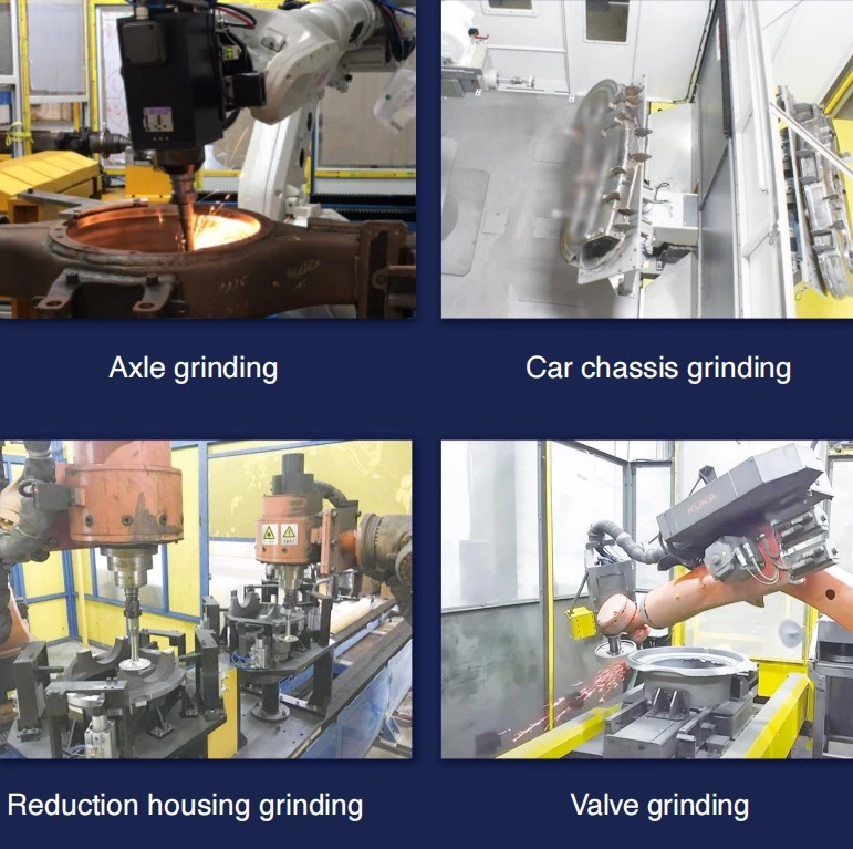 Automatic part polishing and grinding