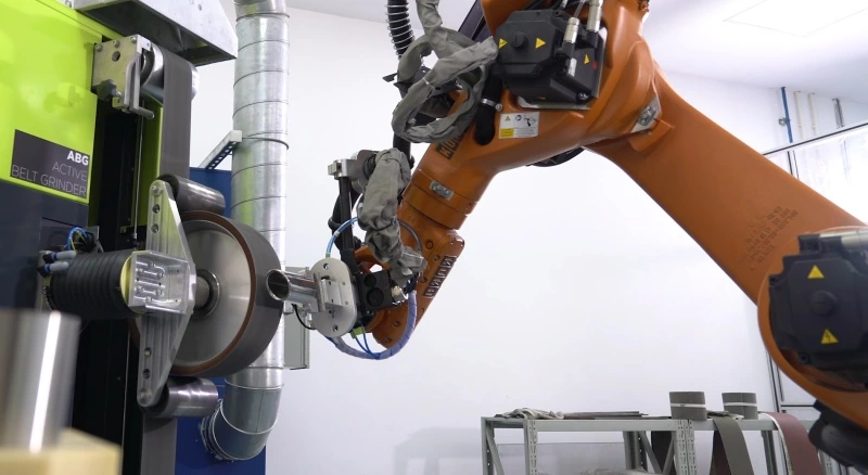 Robotic Polishing Line for Mass Production